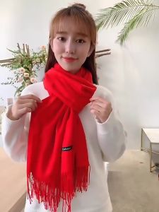 [ HÀNG HOT ] Khăn Choàng Cổ Khăn len quàng cổ nữ Khăn Cashmere Bốn Mùa Thời Trang cho Nữ - Kích thước 85cm x 175cm