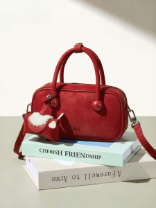 Josiny | Versatile Red Shoulder and Crossbody Bag