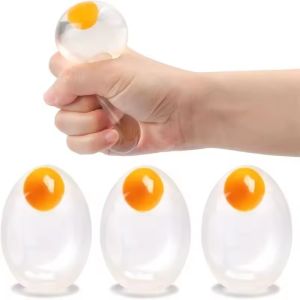 Đồ Chơi Bóp Xả Stress Hình Trứng Lòng Đỏ Taba Mùa Hè Chất Liệu Silicon Trong Suốt Chống Mài Mòn Quà Tặng Cho Trẻ Em Quà Tặng Tiệc Tùng