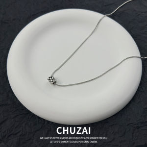 สร้อยคอแบบมีโซ่กระดูกไหปลาร้า ทรงสี่เหลี่ยมจัตุรัส สำหรับผู้ชายและผู้หญิง สร้อยคอแบบลำลอง ดีไซน์เก๋ไก๋ สำหรับคู่รัก