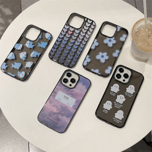 KIKI Case.tify Soft Phone Case For iPhone 15 15plus 15pro 15promax 14 14plus 14pro 14promax High quality shockproof Cartoon Case 11 12 13promax x xr xsmax 7+ 7 8plus Black transparent All Cover New Design ins style