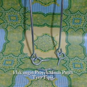 HAK ANGIN PROYEK 8" PUTIH TYRO PER PCS TIPIS