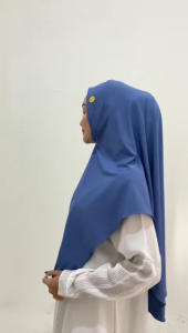 Kiswah - Paket Hemat Marisa Akrilik size M (3 PCS) - Syari Muslim Khimr - Variasi Lembut Kerudung Panjang Soft Simple