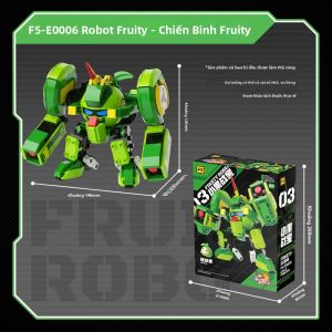 MOTUAN | Đồ Chơi Giáo Dục Xếp Hình Robot Chiến Đấu Gobots