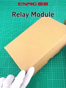 ENMG | ENMG Relay RJ1S-CL/RJ2S-CL 1N1O 2N2O 8A 12A 24VDC 220VAC with Light Indicator High-Capacity Contacts Electrical Industrial