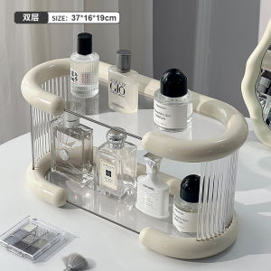Cosmetic Shelf Dresser Skin Care Products Desktop Storage Box Transparent Acrylic Lipstick Perfume Organize Fantastic