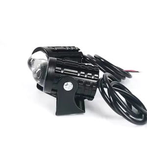 ✔Two waterproof LED headlights motorcycle low high beam mini bulbs  and a switch included