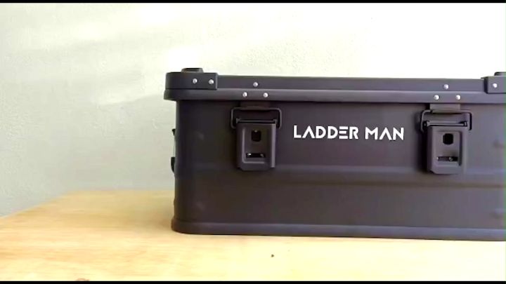 Premium Aluminium Box Storage Ladderman 30L 50L Lightweight ...