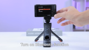 KingMa BM-SR4 Wireless Tripod Grip with Detachable Bluetooth Remote Control for Sony Canon and Nikon Cameras