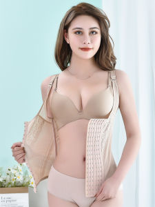 เสื้อกล้ามกระชับสัดส่วนไซส์ใหญ่แบบบางเก็บหน้าท้องรัดเอวสำหรับสาวอวบกก. เสื้อกระชับสัดส่วนส่วนบนสำหรับสาวอวบกก. ที่หนีบเอวสำหรับผู้หญิง