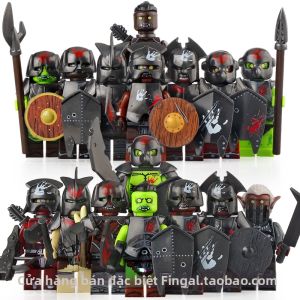 Hobbit Uruk-hai Orc Bộ Xây Dựng Nhân Vật
