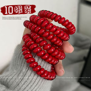 Red Jelly Women's Hair Accessories: High Elasticity & Durability