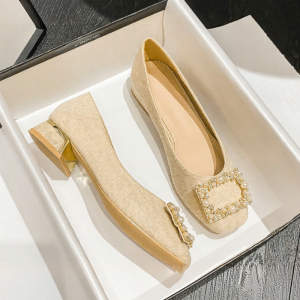 MIFEI | French Style Chunky Heel Womens Shoes