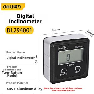 deli | High Precision Portable Digital Angle Ruler