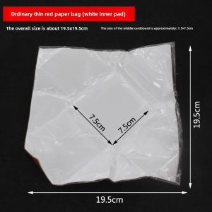 Jade Bracelet Packs Red Paper Bag Jade Emerald Wrapping Paper European Bag Display Shockproof Bag Jewelry Box Gold Shop Paper