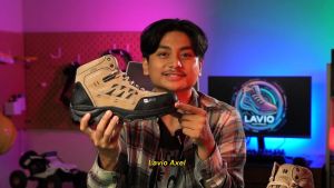 Sepatu Safety Pria Ujung Besi Outdoor Trekking Hiking Riding Gunung Lavio Axel