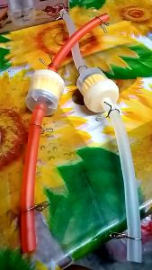 MOTORCYCLE UNIVERSAL FUEL FILTER WITH HOSE