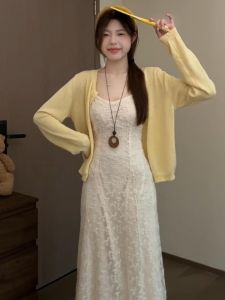 GATTIBOR | Đầm Dài Trắng Mới Cho Mùa Thu Gọn Đẹp