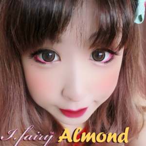 2025 BIGEYE 20MM I.Fairy Almond Brown Korean Color Contact Lens ifairy almond lens softlen power lens 0-1000