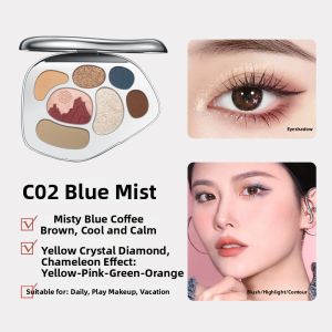 Catkin | Matte Earth Tone Eyeshadow And Blush Palette