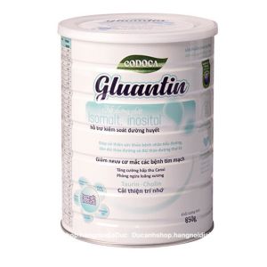 (HÀNG VN CLC) Sữa cho người tiểu đường Codoca Gluantin 850g vị vani thơm ngon dễ uống