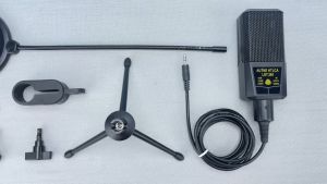 Basike ไมค์ Microphone แบบ มิครโฟน คาราโอเกะ มิครโฟนอัจฉริยะ มิครโฟนร้อง และ ไมค์ไลฟ์สด คาราโอเกะ พลักแอนด์เพลย์ ไม่จำเป็น