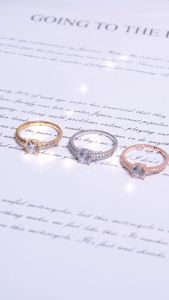 La Vienne - Agathe - Cincin Titanium Wanita Anti Karat - Perhiasan Perempuan Elegan Mewah Simple Bracelets