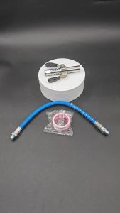 1SET Grease Gun Heavy-Duty Pistol Gemuk Quick Release Mudah Digunakan