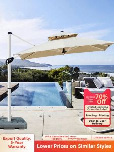 MEIDIHUAFU | Sunproof Large Outdoor Umbrella