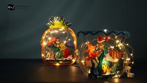 【Fast Delivery】Light Up Craft Kit for Kids Make Your Own Transparent Colored Aquarium Ideal DIY Gift STEM Educational Toys for School Project
