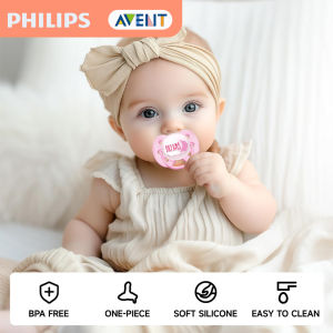 PHILIPS AVENT Soothing Pacifier for Newborns 0-18 Months – Silicone| Anti-Colic Ventilated Design | BPA-Free & Odorless