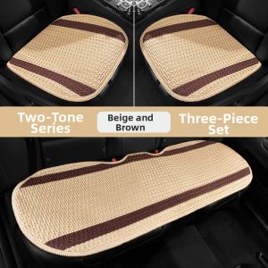 CapitAuto | Summer Cooling Breathable Ice Silk Driver Car Seat Cushion