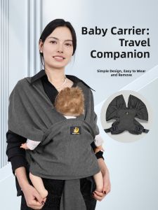 rooya baby | Breathable Cross Front Baby Carrier for Newborn