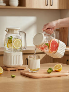 YYIEDERNG | Bình Nước Kính Borosilicate Chịu Nhiệt Cao