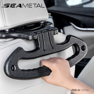 SEAMETAL ABS Car Seat Hook High Load-bearing Hangging Clothes Bag Car Interior Storage Hooks