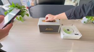 Fornuts ลำโพงบลูทูธ แฟชั่นย้อนยุค เชื่อมต่อไร้สาย ลำโพงมัลติฟังก์ชัน ของขวัญวันหยุด