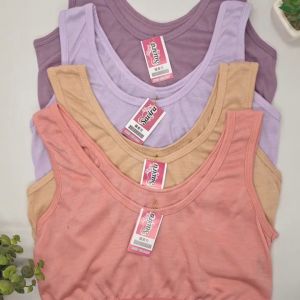 ISI 6 PCS Miniset anak remaja polos / Tanktop remaja ABG / Bra anak perempuan SD sampai SMP