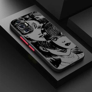 Funko | Ốp Điện Thoại Silicon Trong Suốt Mờ Đáng Sợ Của Tomie Kawakami Dành Cho Xiaomi Redmi Note 14/13/12S/12/11T/11S/10S/10 Pro Plus Max - Vỏ TPU Mềm Chống Sốc Chống Trầy Xước