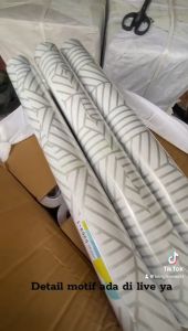 Wallpaper 3D Minimalis 10m x 45cm per Roll