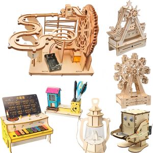 Childrens science and education experiment models childrens DIY handcrafted assembly toys childrens DIY gifts Educational