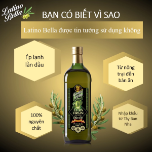 Dầu Pomace Latino Bella 4L