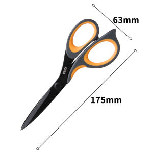 Deli 6027 77757 stainless steel large scissors household multi-functional office tailors hand scissors tailors scissors
