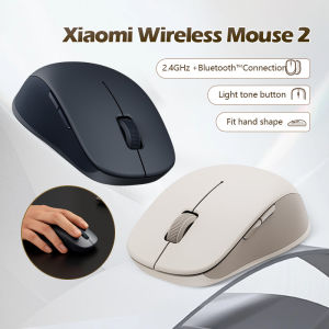 Dual-mode Wireless Mouse 2 1200DPI Comfort Curve 2.4GHz Optical Mute Laptop Notebook Office