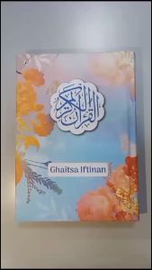 Alfareza - Variasi 1 Alquran Custom For Muslimah Bisa Tulis Nama Tanpa PO Untuk Hadiah Kado Gratis Tanpa Biaya Tambahan