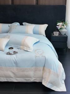 MANYILUN | High Quality 100 Counts Long-staple Cotton Full Cotton Comfort Bedding Set
