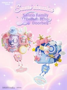 AREA-X | Đồ Chơi Xếp Hình Giáo Dục HelloKitty & Kuromi Quà Sinh Nhật