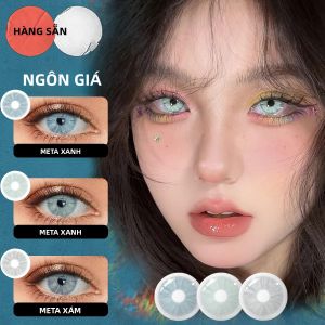 VISUASHOW Kính Áp Tròng Màu Xanh Lá Cây Mềm Mại Natural Rome Times Kính Áp Tròng Màu 2 Chiếc Kính Áp Tròng Thẩm Mỹ Dạng Hydrogel Dùng Một Lần Nửa Năm Cho Mắt