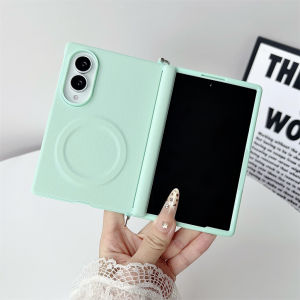 szhaiyu | Fold8 Candy Color For Magsafe Magnetic Phone Case for Samsung Galaxy Z Fold 8 5G 2026 Hinge Protection Protective Cover