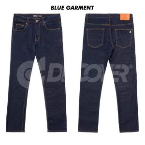 BLACK JAZZ Celana Pensil Polos Denim Striteh Pria / Celana pria polos Slim fit