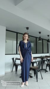 HANIZA KAFTAN PREMIUM TERBARU - GAMIS KAFTAN MEWAH BAHAN ARMANI SILK SUTRA IMPORT